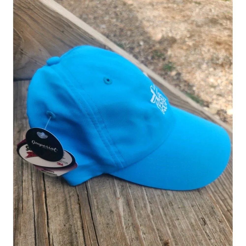 Fellowship of Christian Athletes Strapback Adjustable Cap Hat FCA Imperial Blue